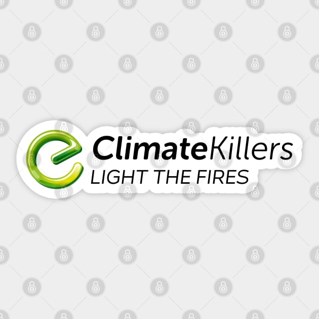 Energy Australia - Climate Killers Sticker by Football from the Left